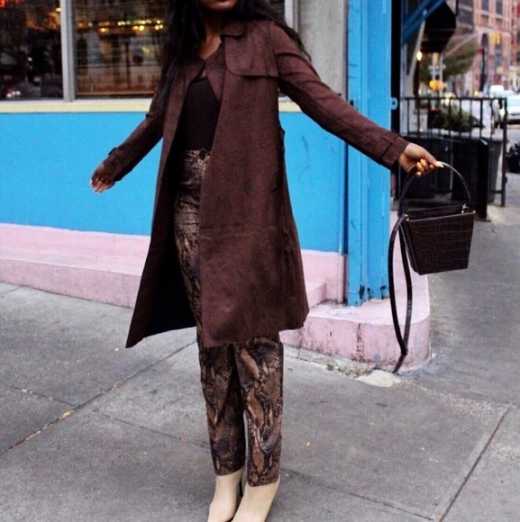 Chocolate Brown Pea Coats